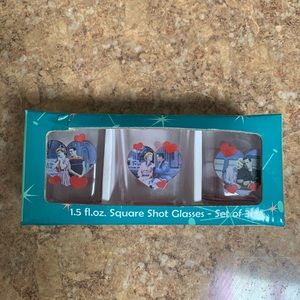 I Love Lucy Shot Glasses- set of 3 NEW IN BOX!
